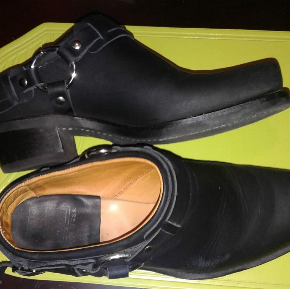FRYE motorcycle slip on boots size 11